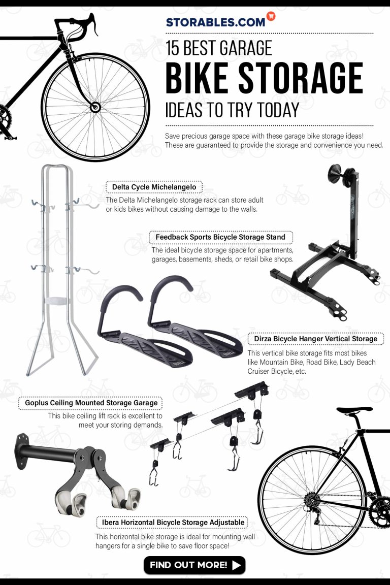 17 Best Garage Bike Storage Ideas To Try Today Storables