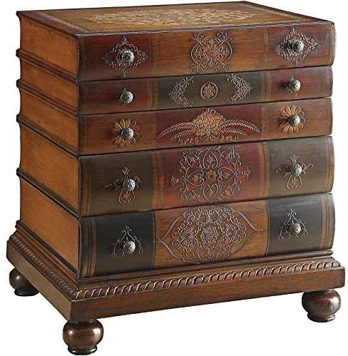 Crestview Collection Library 3-Drawer Chest
