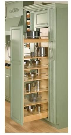 Slim Pull Out Pantry Shelves Saves Garage Space