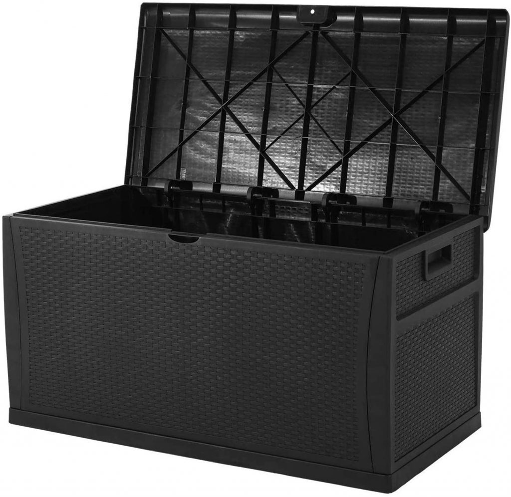 ncbruce Outdoor 120 Gallon Patio Deck Box