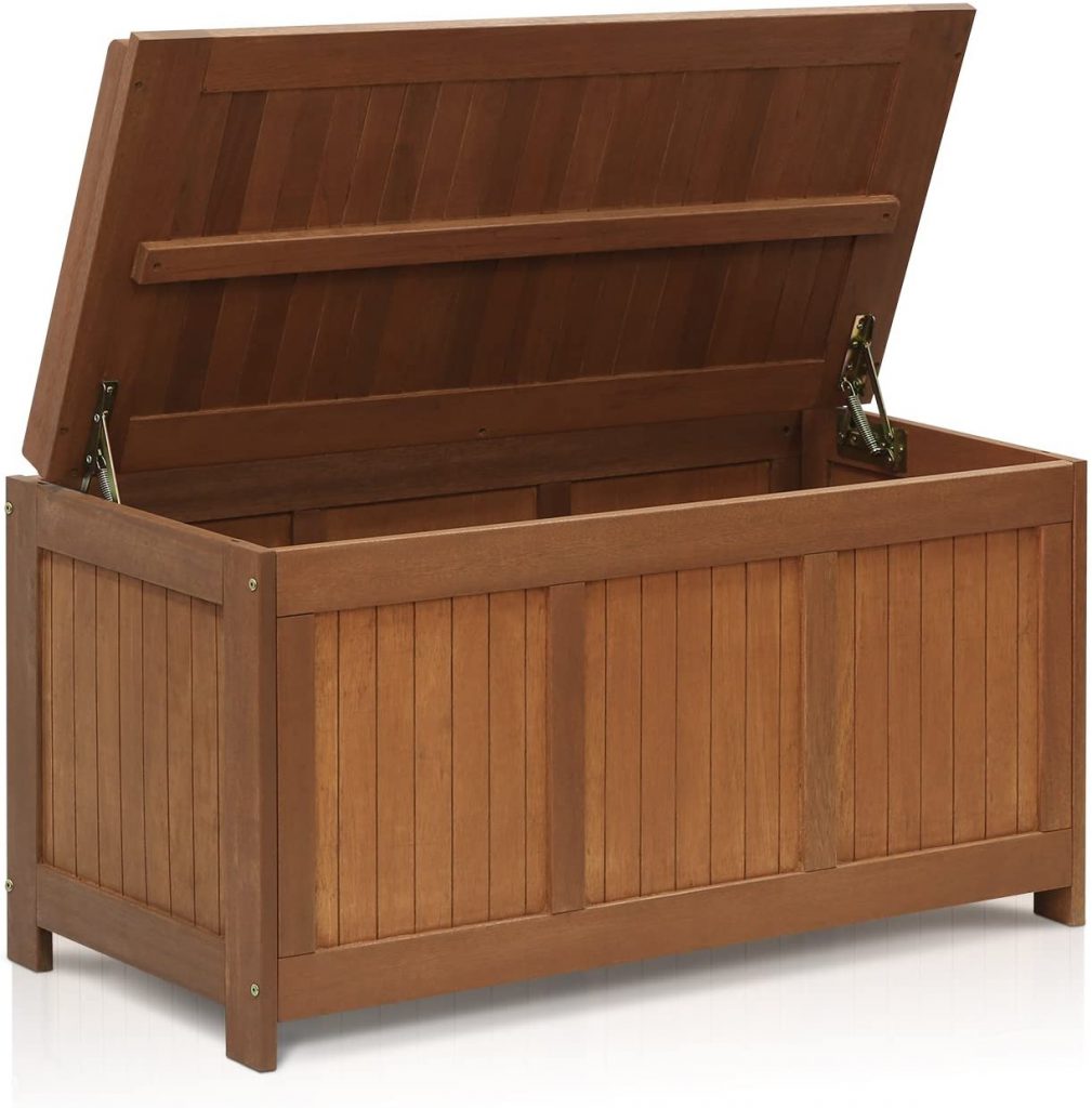 Furinno Tioman Outdoor Hardwood Deck Box