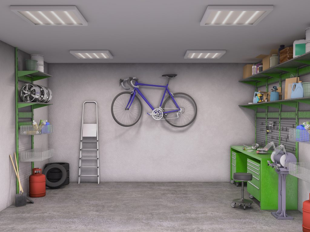 Garage ceiling storage 