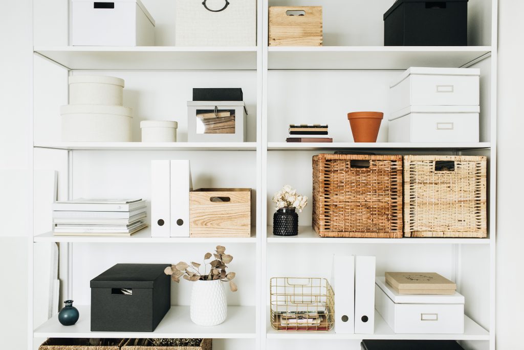 Make DIY Storage Boxes For Shelves
