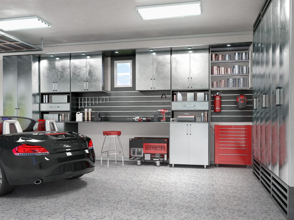 Garage interior 