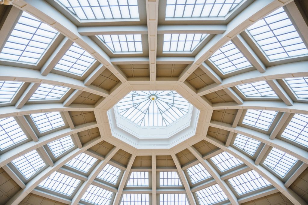 Beautiful Glass Ceiling To Add Natural Light