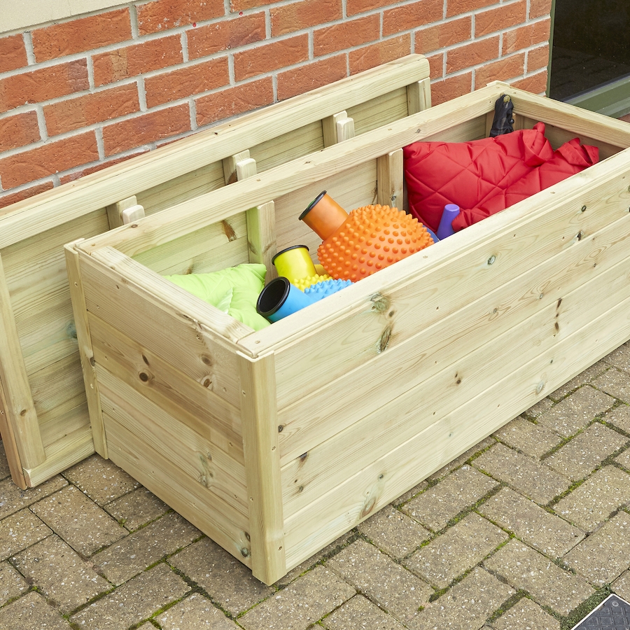 DIY outdoor storage box