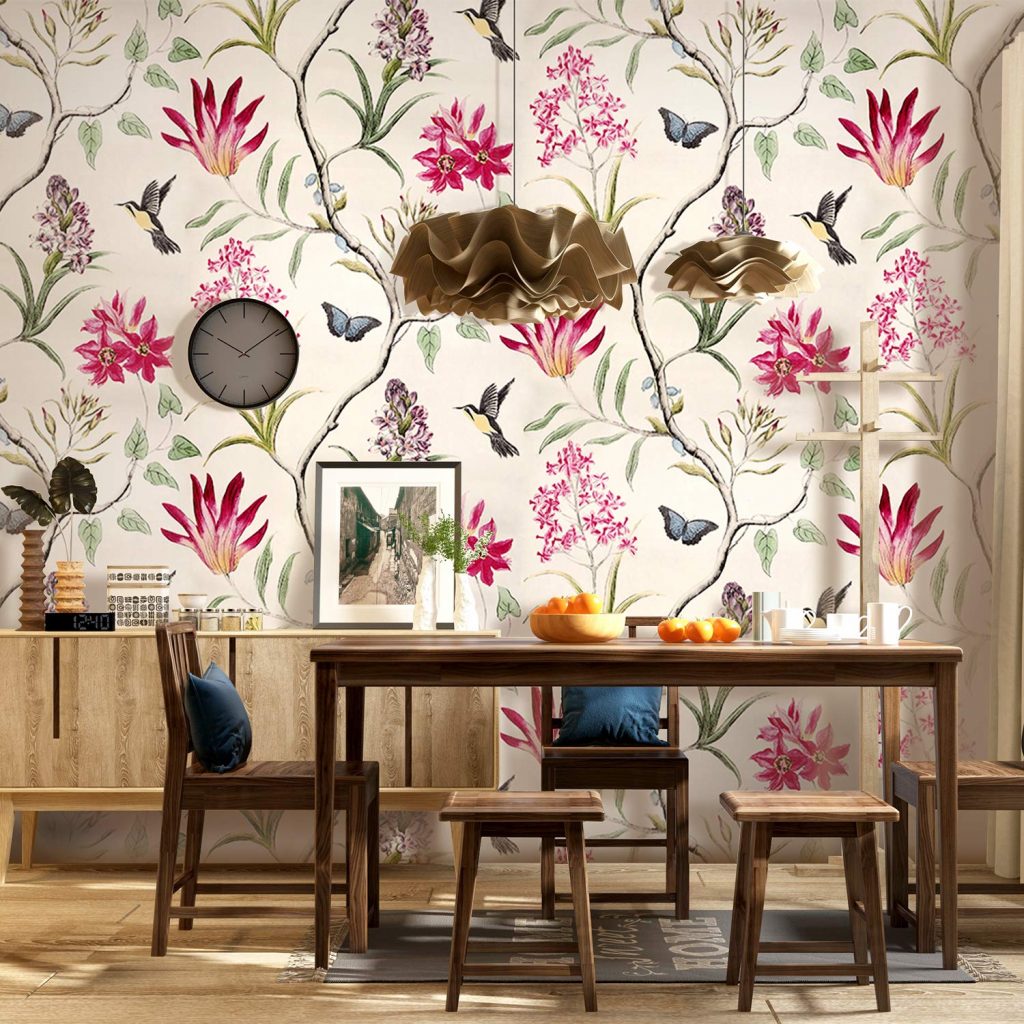 floral wallpaper