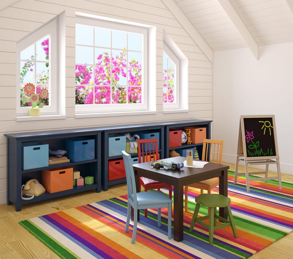 Use Loft As A Nursery For Kids