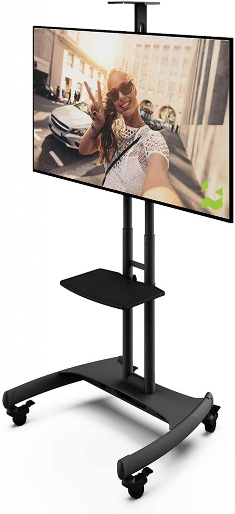 Kanto MTM65PL Height Adjustable Mobile TV Stand