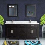 Vanity Art 72 Inch Double Sink Bathroom Vanity Set