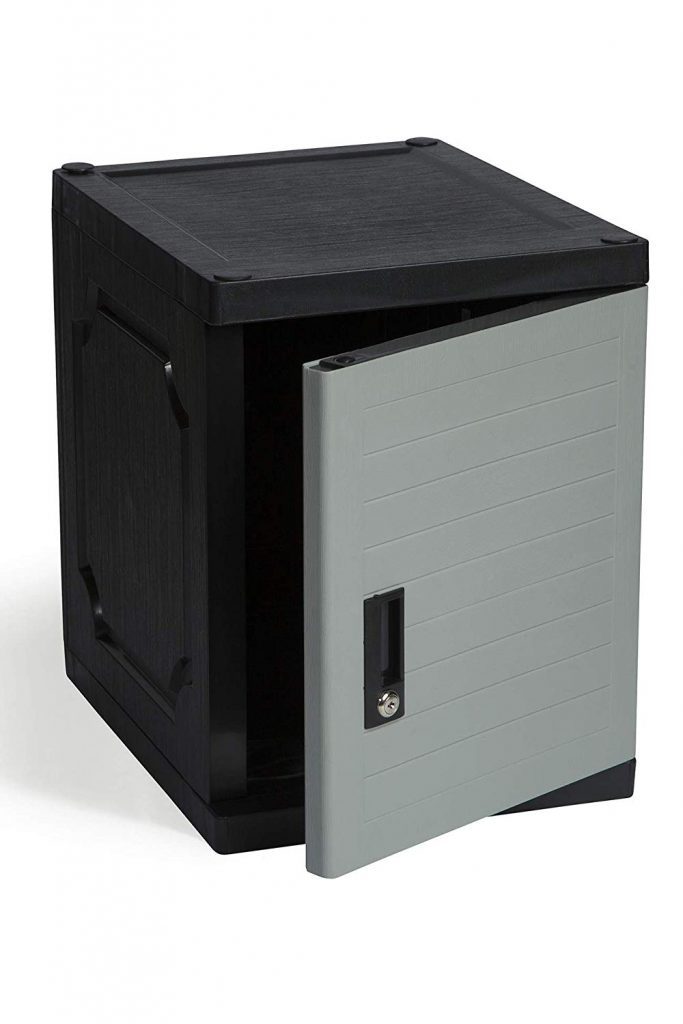 19” Lockable Storage Cabinet with Keys by Jink Storage Cube