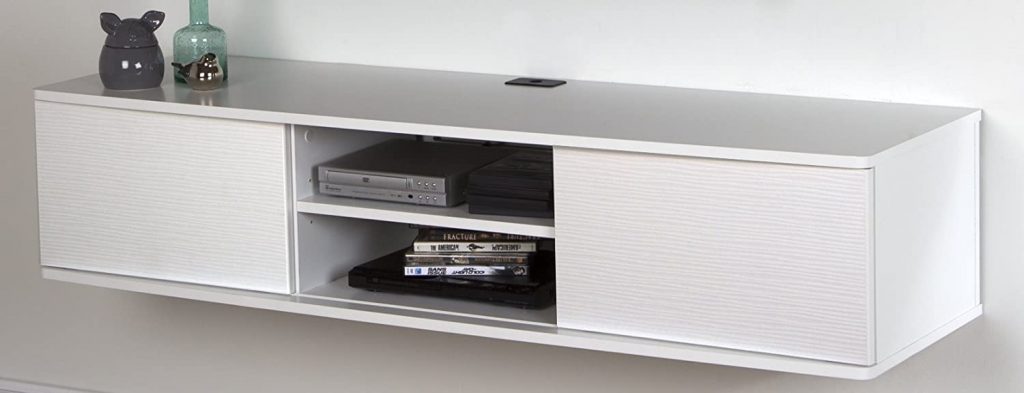 South Shore Floating Wall Mounted Media Console
