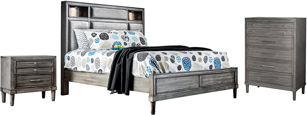 HOMES: Inside Out Winthrop Transitional 3-Piece Bedroom Set