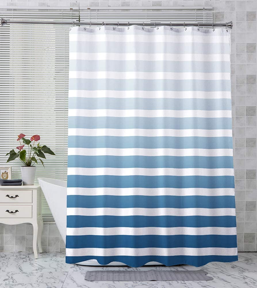 AmazerBath Fabric Shower Curtain
