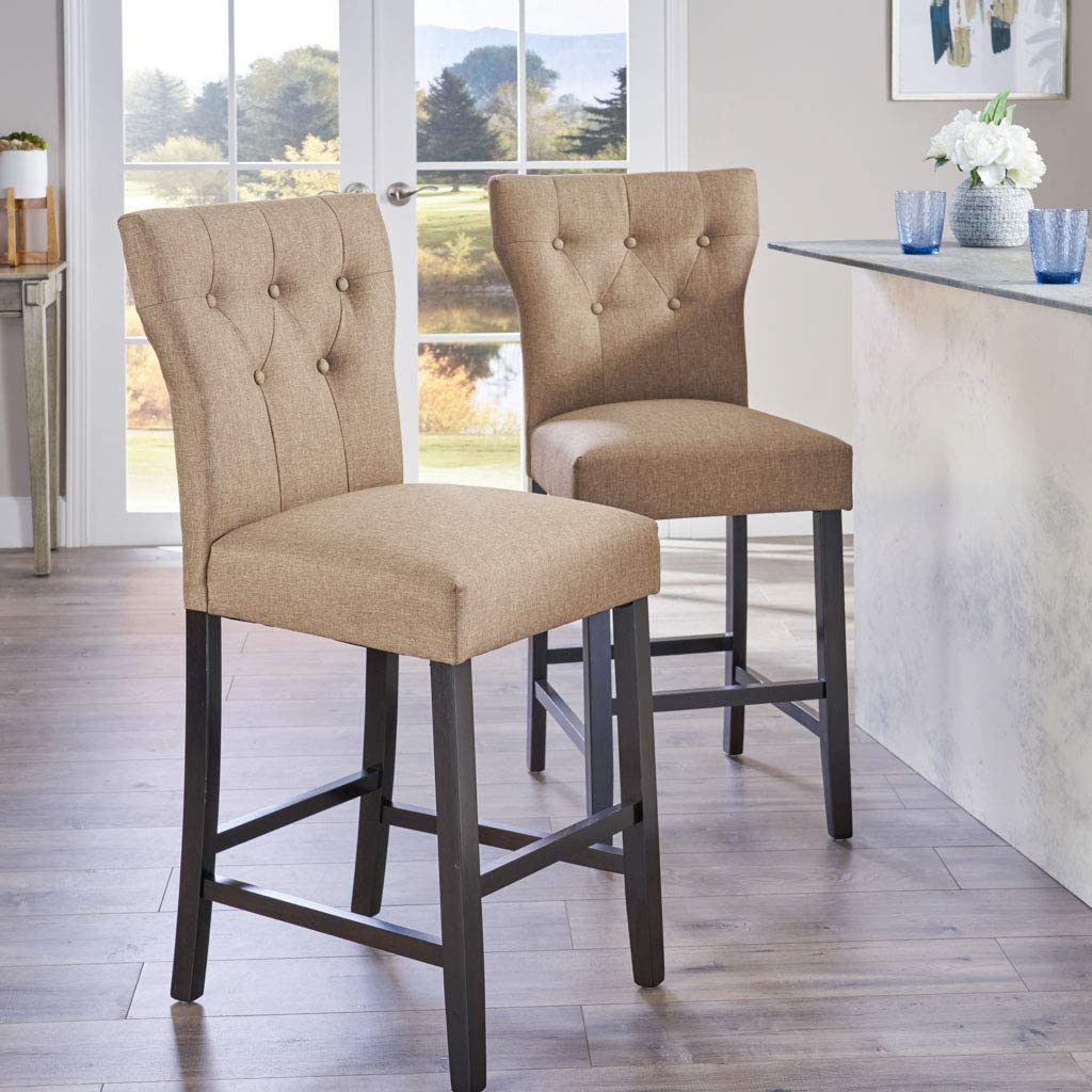 Christopher Knight Home Danar Fabric Counterstool
