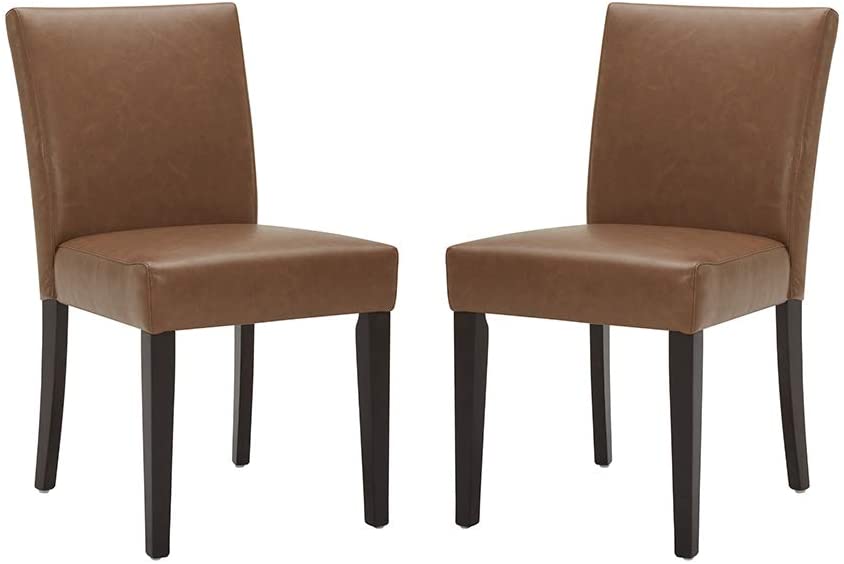 CHITA Upholstered Leather Dining Chair,