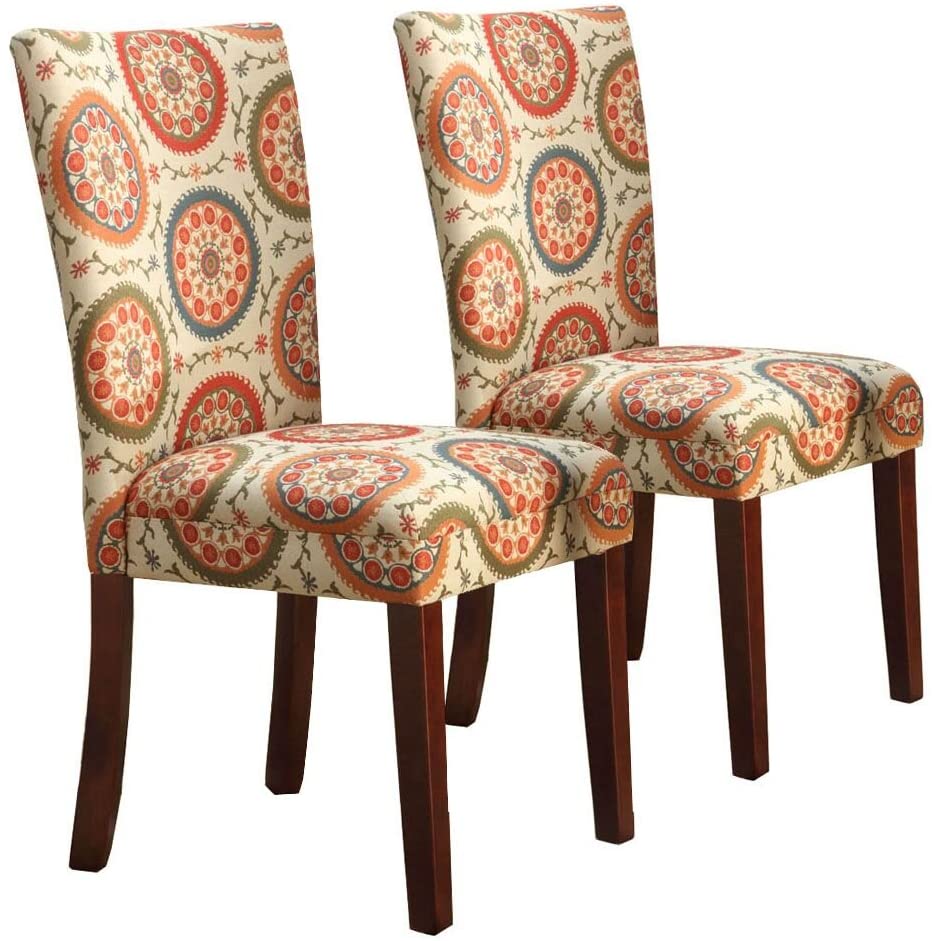 HomePop Parsons Upholstered Accent Dining Chair