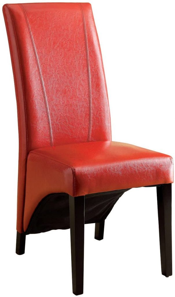 Burress Red Dining Chair 