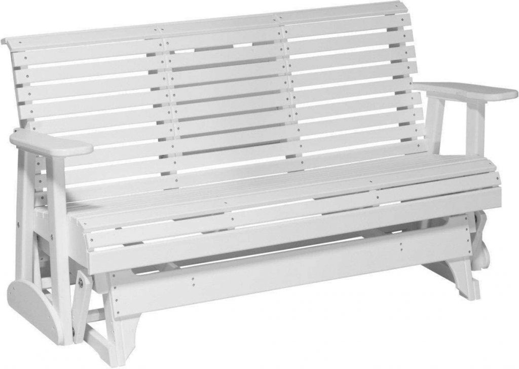  LuxCraft Rollback Recycled Plastic Patio Glider
