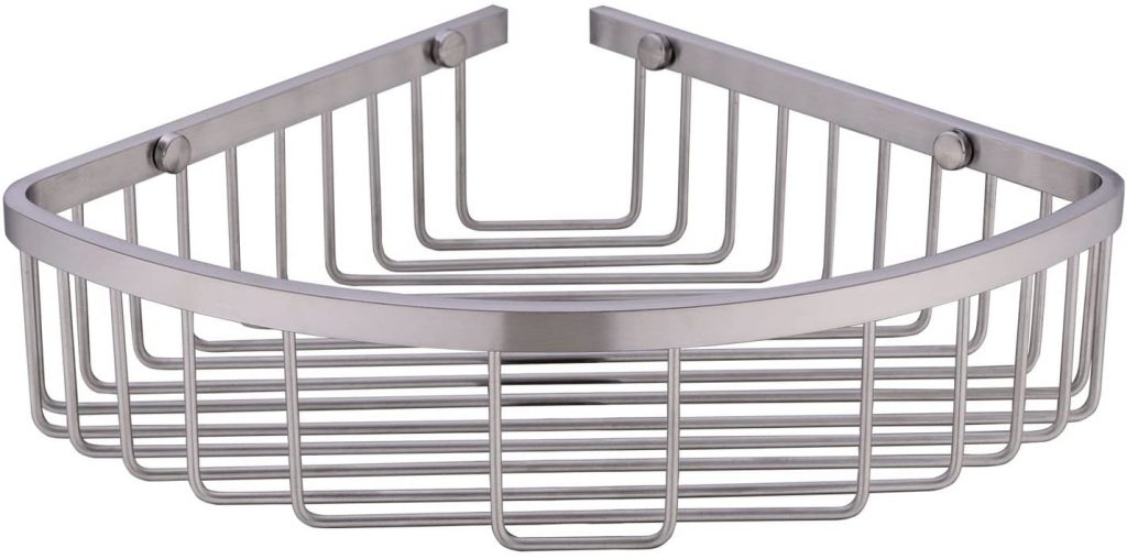 Orhemus Stainless Steel Shower Caddy Corner Basket