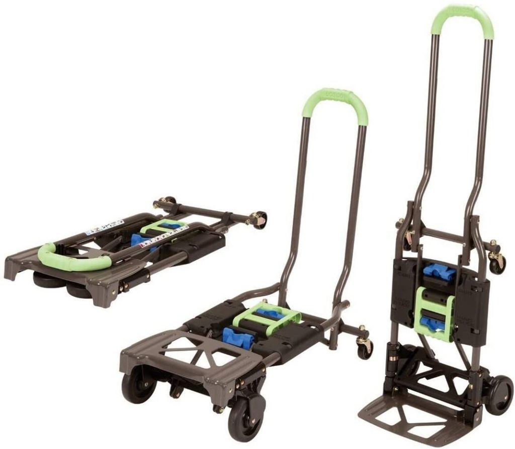 Cosco Shifter 300-Pound Capacity Multi-Position Heavy Duty Folding Hand Truck and Dolly