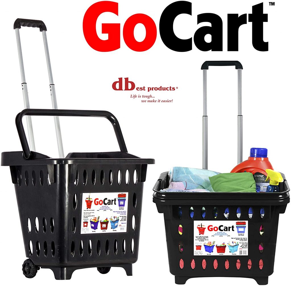 Grocery Shopping Laundry GoCart From Dbest Products