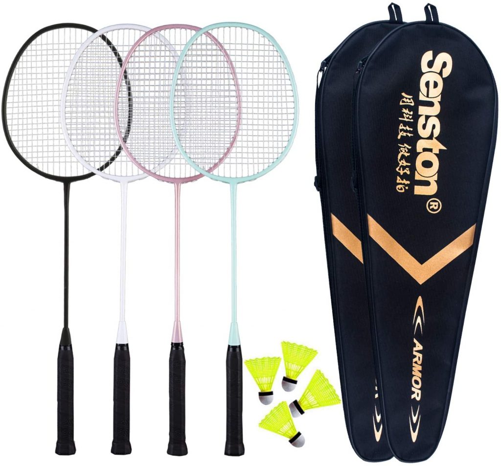 Senston Badminton Rackets 4 Pack