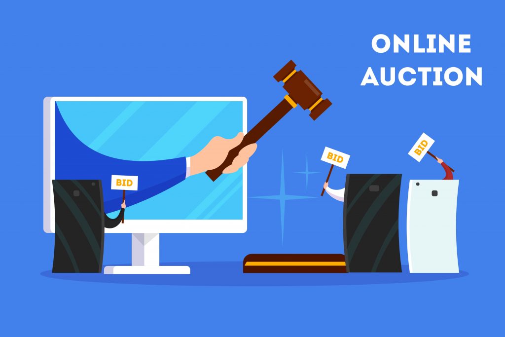 online auction store