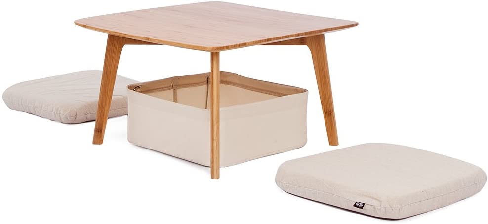 ZEN'S Bamboo Small Coffee Table
