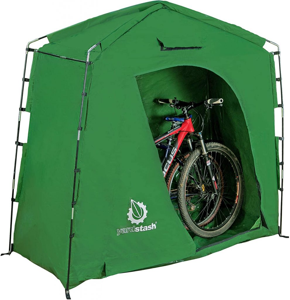 The YardStash IV: Heavy Duty, Space Saving Outdoor Storage Shed Tent