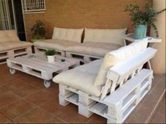 Patio sofa set
