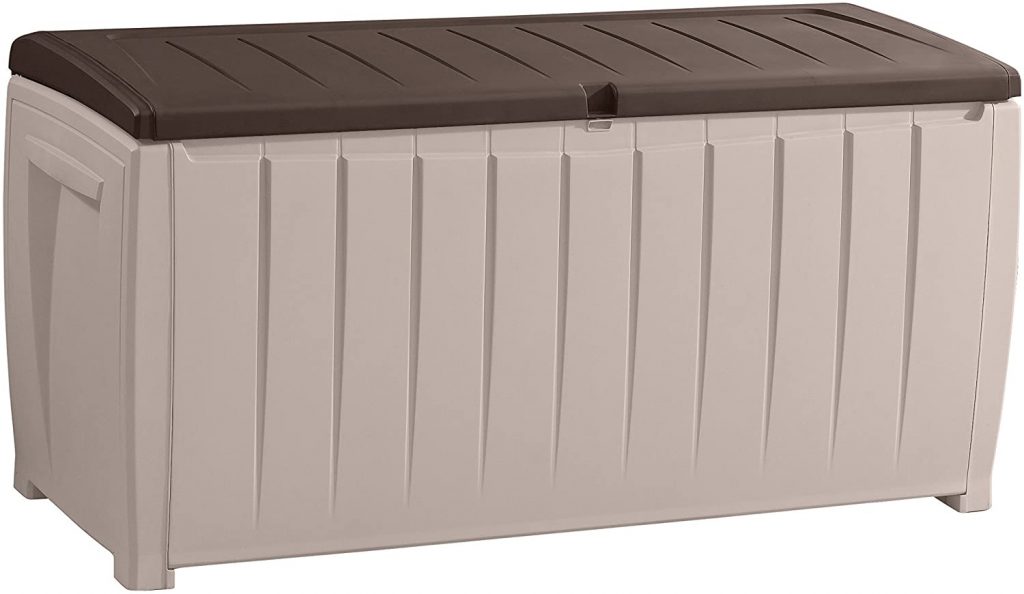 Keter Novel Plastic Deck Storage Container Box