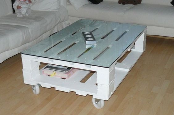 Rolling center table