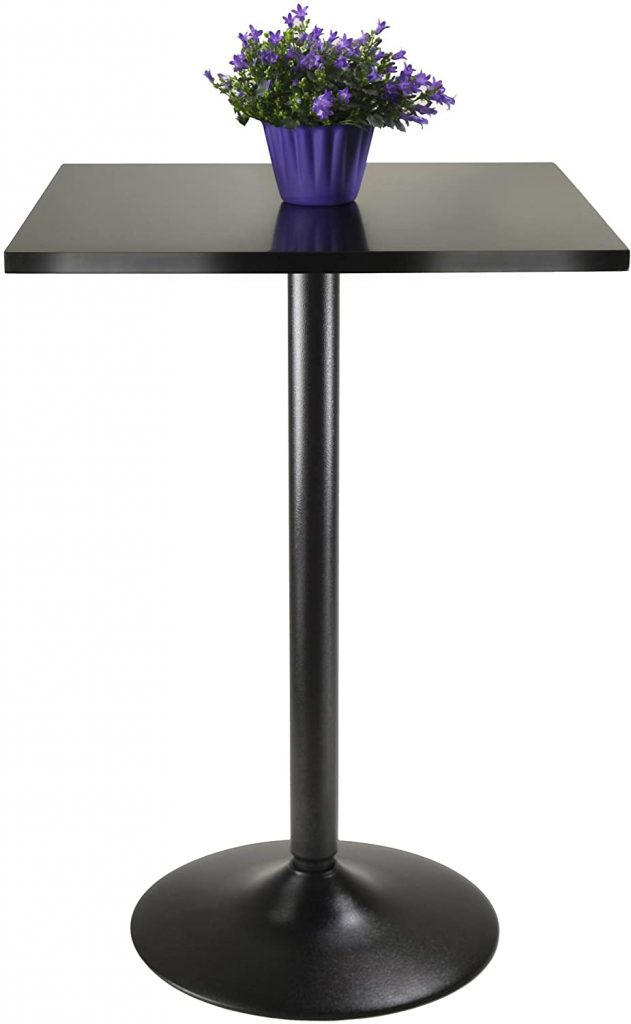 Winsome Obsidian Black Dining Table