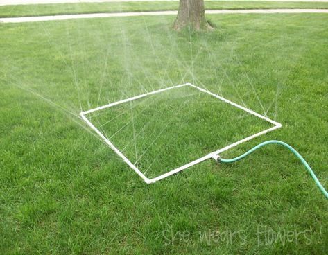 DIY homemade sprinklers