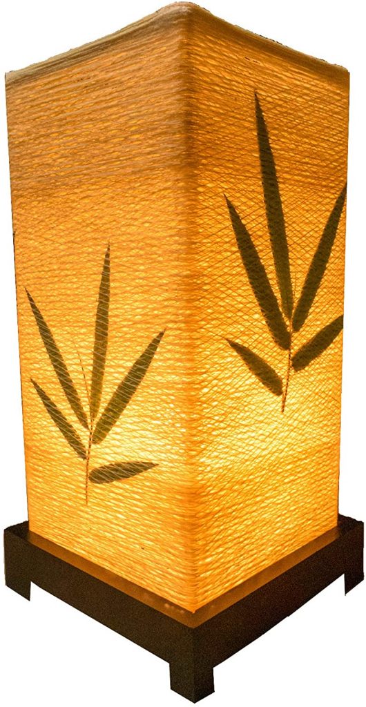 Import Nomad – Bamboo Leaf Table Lamp 
