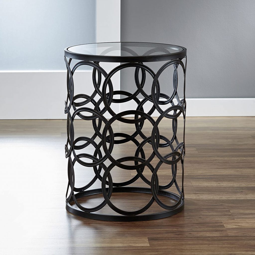 FirsTime & Co. Interlocking Circles Side Accent Table