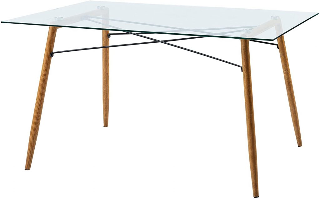 Minimalista Dining Table in Clear