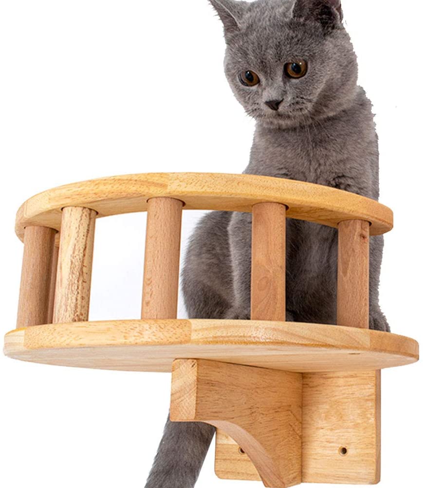 Railed Balcony Cat Perch