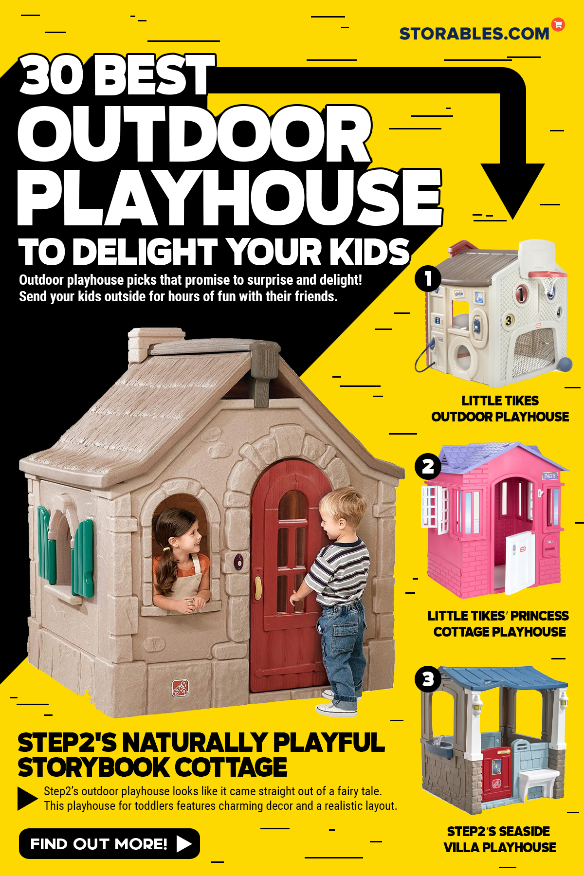 30 Best Outdoor Playhouse To Delight Your Kids Storables