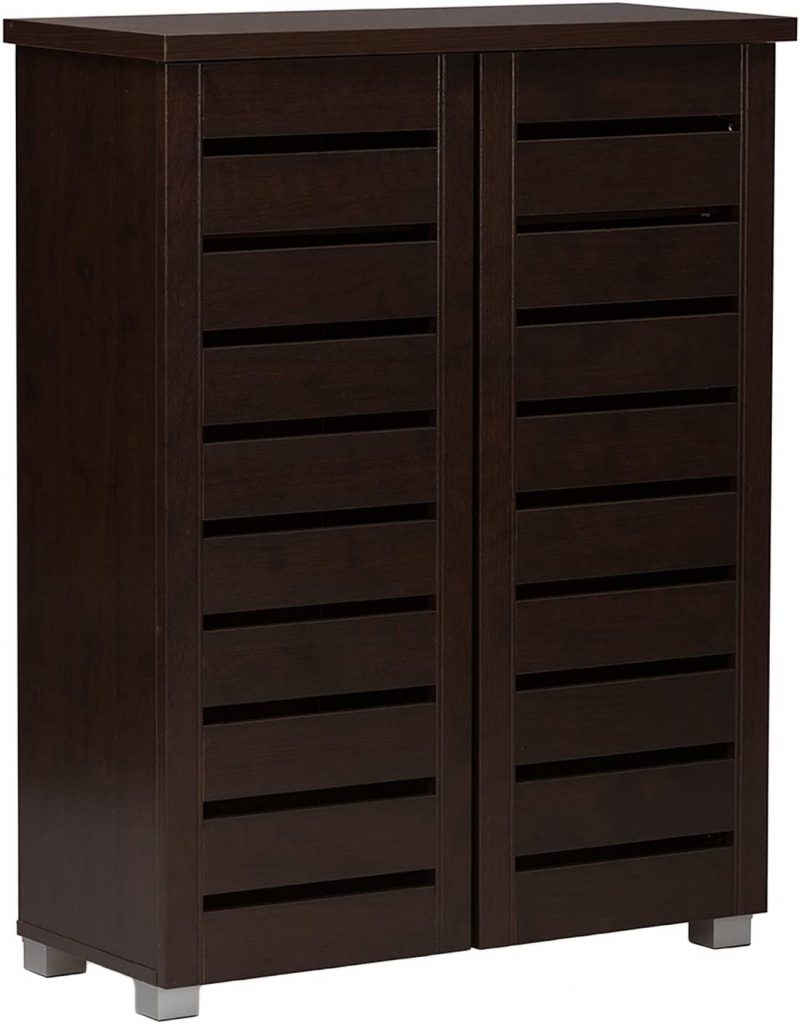 Baxton Studio Adalwin Contemporary 2-Door Storage Cabinet