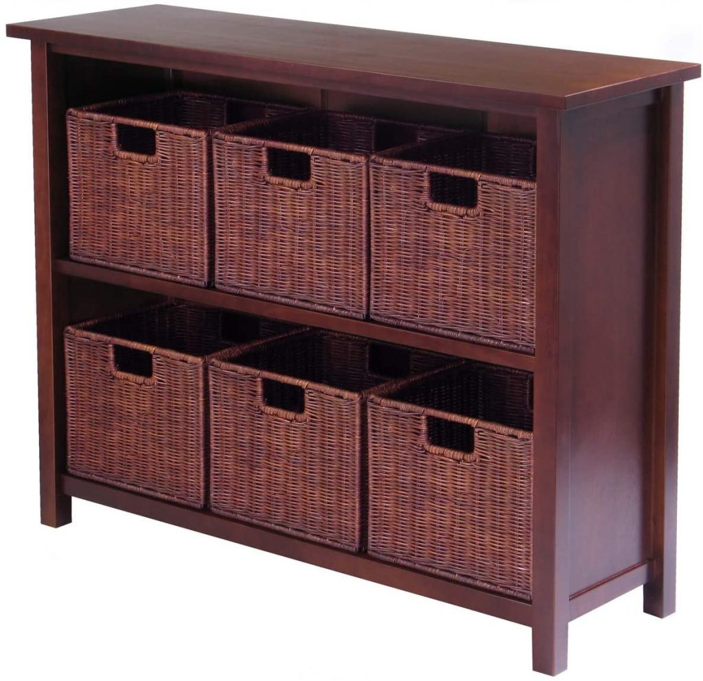 Winsome Wood 3-Tier Open Cabinet