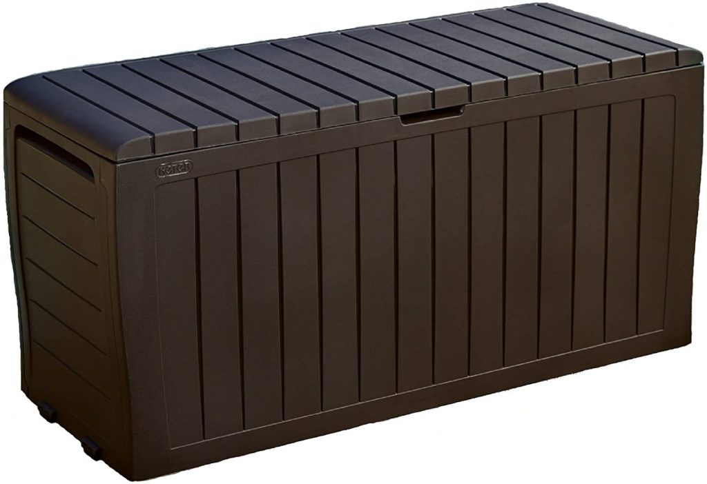  Keter Marvel Plus 71 Gallon Resin Outdoor Storage Box