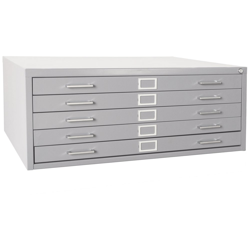 Sandusky 5 Drawer Flat File Storage Cabinet