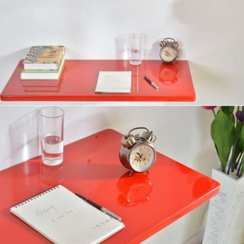 Ting Ao Great Red Wall Mount Floating Folding Computer Desk