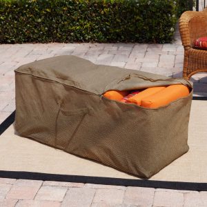 Furniture Bag Waterproof Large Outdoor Garden Furniture Cushion Trunk St D8P7 2X 