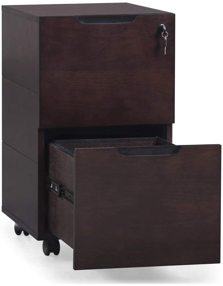 Hayes Modern 2 Drawer Mobile Pedestal Filing Cabinet