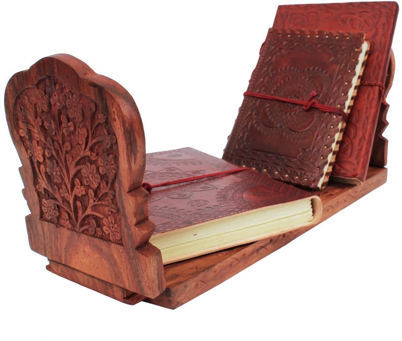 Artisans Of India Hand Crafted Rosewood Expandable Stand Rack