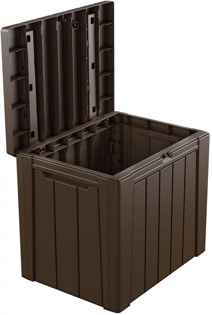  SC Classic Wood-Look Design Urban 30-Gallon Outdoor Deck Box