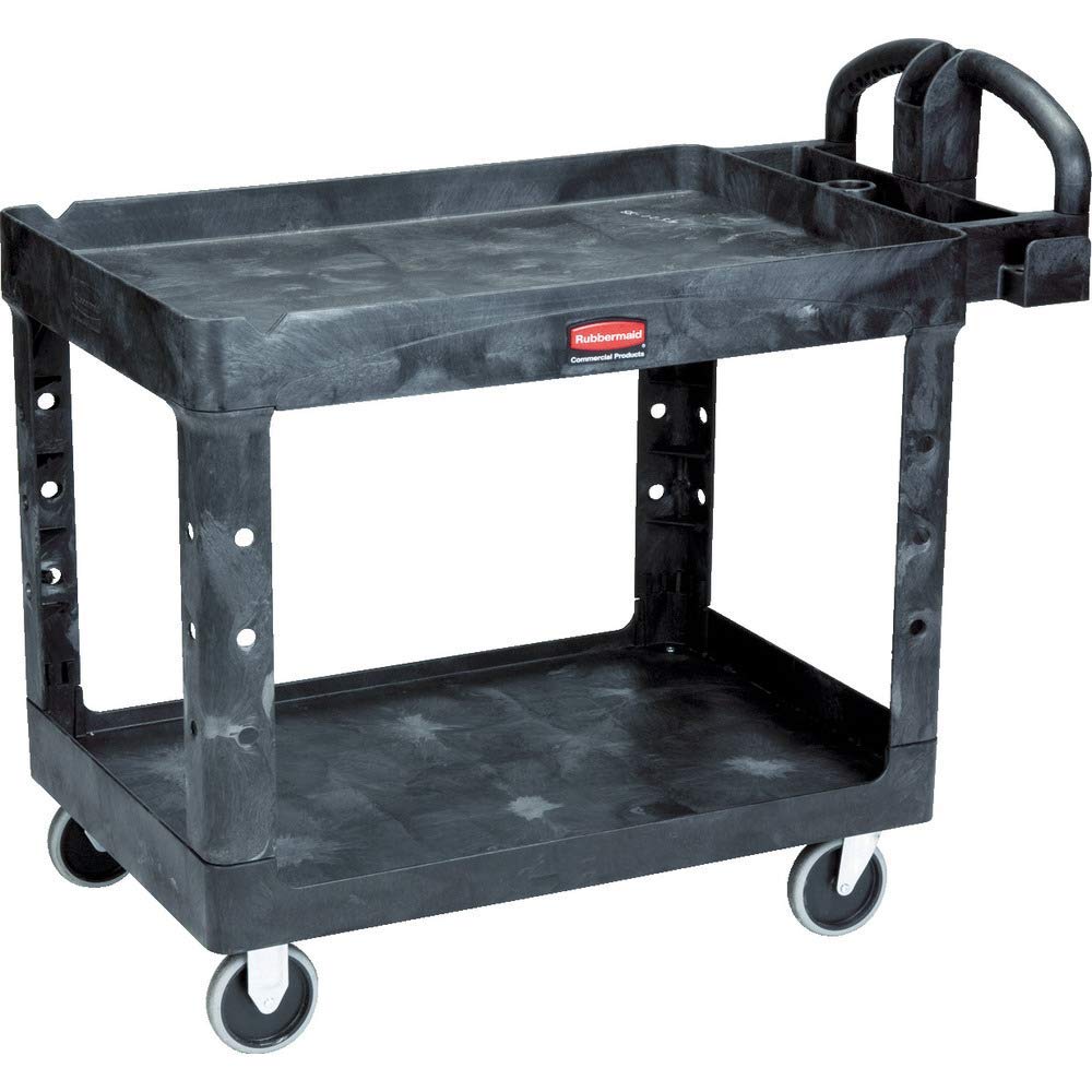  Rubbermaid Commercial Products 2-Shelf Utility/Service Cart